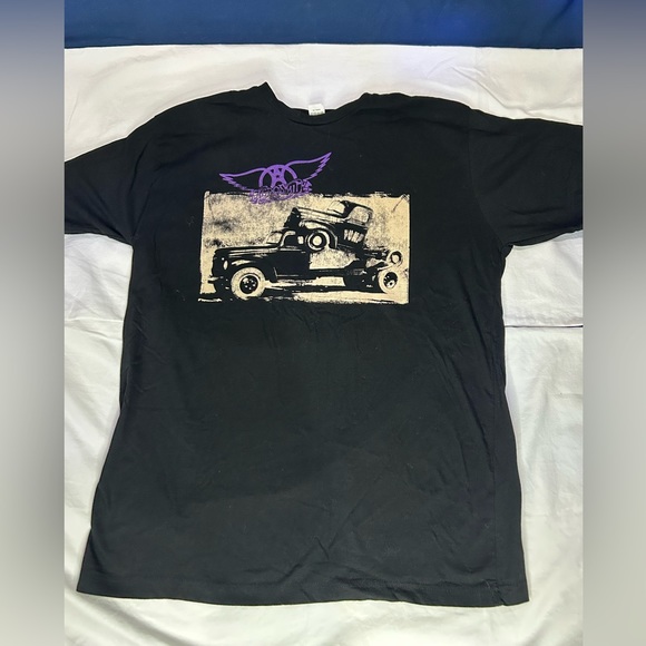 Aerosmith Black Pump T-Shirt XL - Picture 2 of 5
